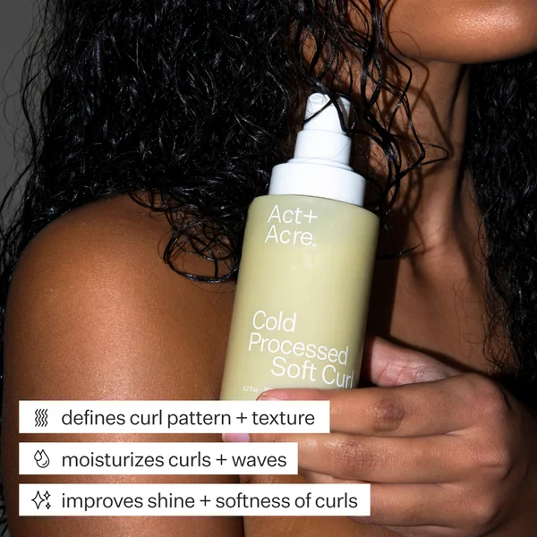 Act+Acre Cold Processed Soft Curl Lotion 200ml