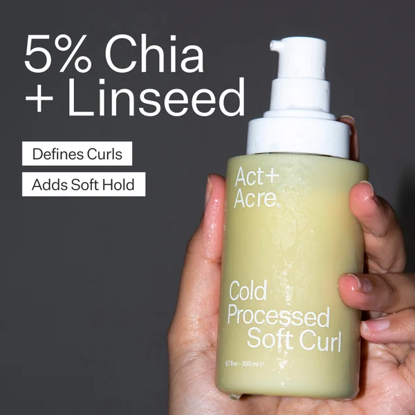 Act+Acre Cold Processed Soft Curl Lotion 200ml