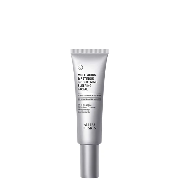 Allies of Skin Multi Acids & Retinoid Brightening Sleeping Facial 48ml