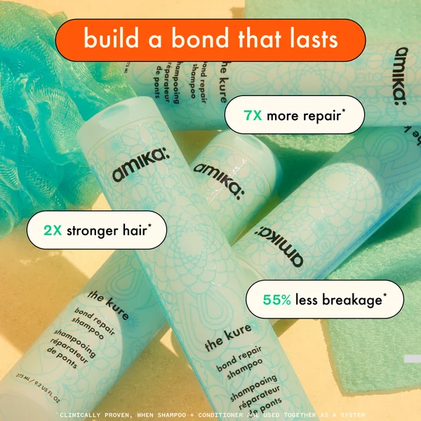 Amika The Kure Bond Repair Shampoo Refillable Pouch 500ml