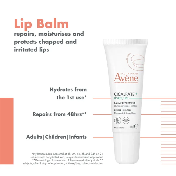 Avène Cicalfate+ Repair Lip Balm For Chapped Cracked Lips 10ml