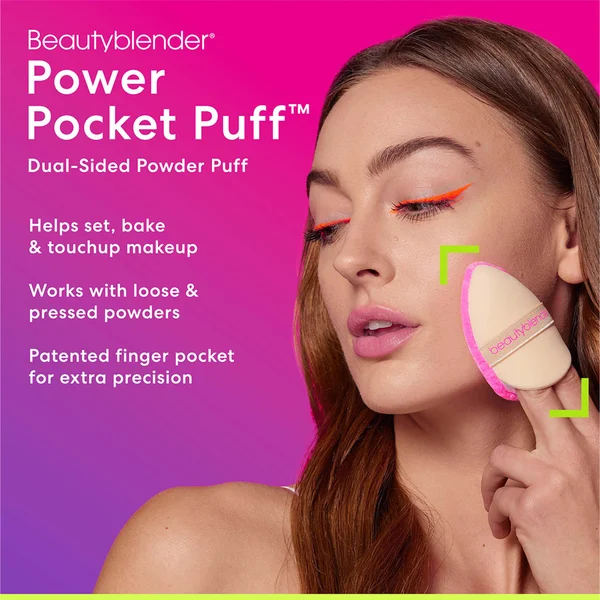 Beautyblender Power Pocket Dual Sided Powder Puff