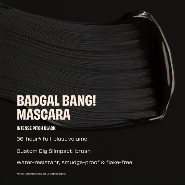 Benefit Badgal Bang Volumising Mascara Mini - Pitch Black 4g