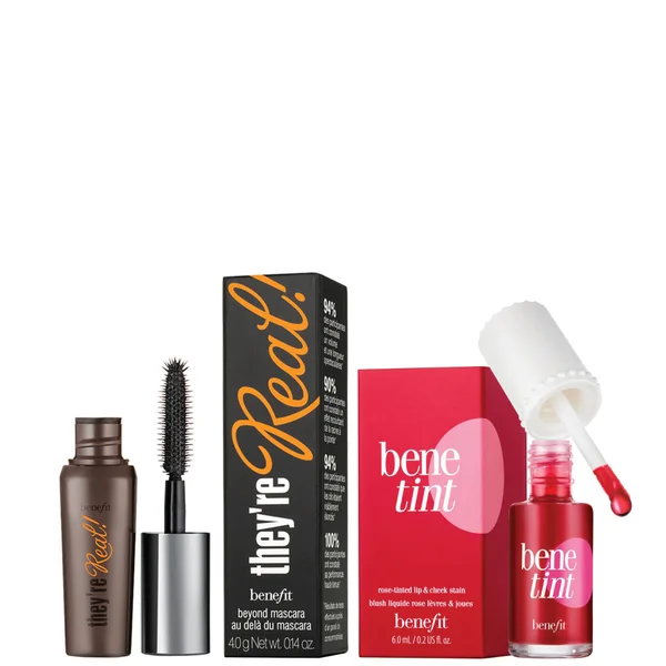 Benefit Benetint 6ml And Mini Mascara Bundle - They're Real Lengthening
