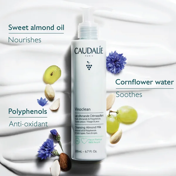 Caudalie Vinoclean Supersize Cleansing Almond Milk 400ml