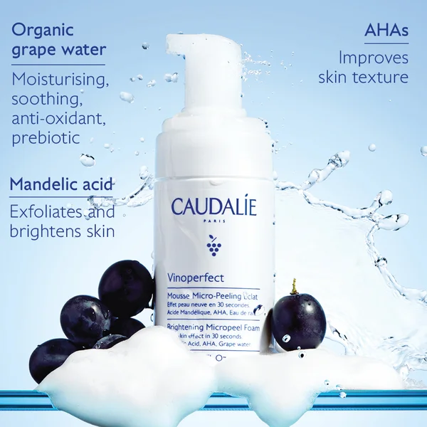 Caudalie Vinoperfect Brightening Micropeel Foam 100ml