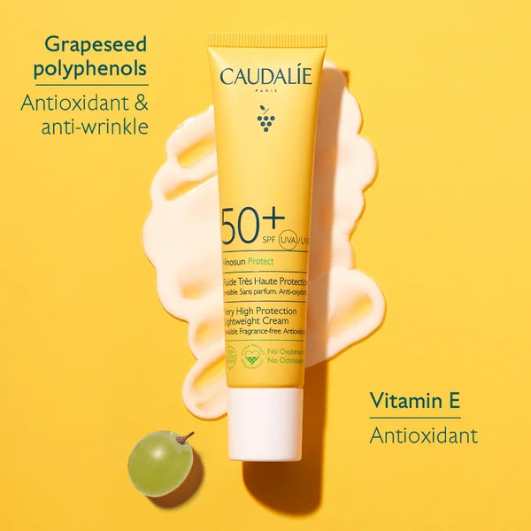 Caudalie Vinosun Very High Protection Lightweight Cream SPF50+ 40ml