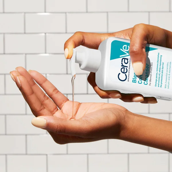 CeraVe Blemish Control Face Cleanser With 2% Salicylic Acid & Niacinamide For Blemish-Prone Skin 236ml