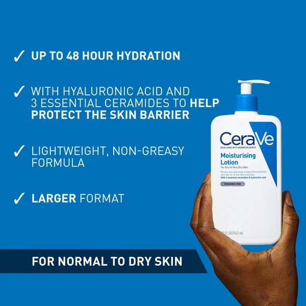 CeraVe Moisturising Lotion For Dry To Very Dry Skin 473ml