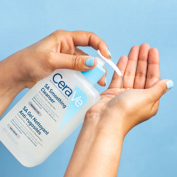 CeraVe SA Smoothing Cleanser With Salicylic Acid For Dry Rough & Bumpy Skin 236ml