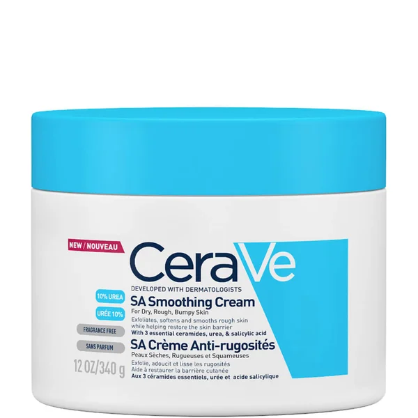 CeraVe SA Smoothing Cream with Salicylic Acid for Dry Rough & Bumpy Skin 340g