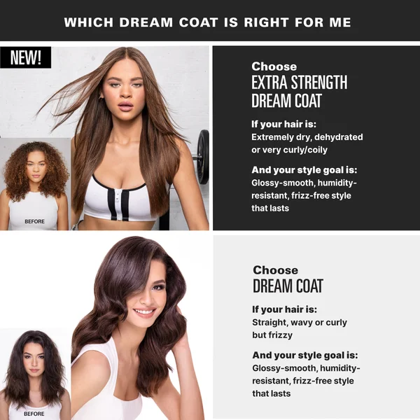 Color Wow Extra Strength Dream Coat Ultra Moisturizing Anti Frizz Treatment Travel Size 50ml