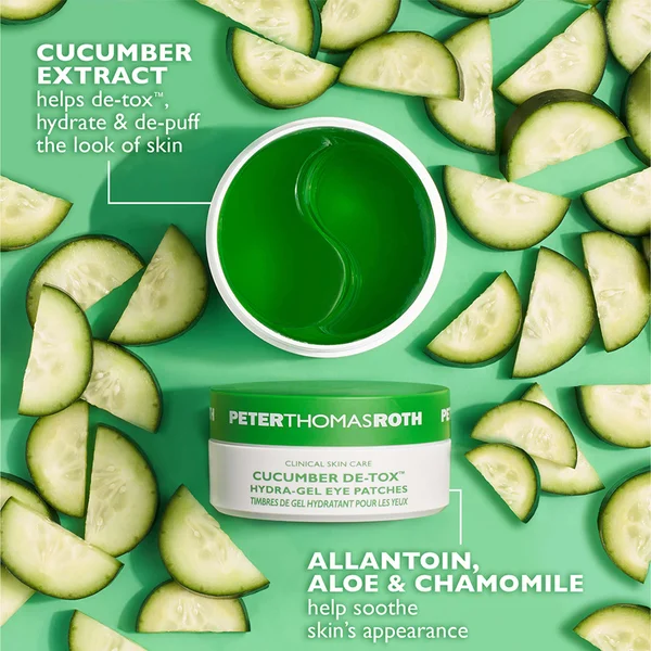 Cucumber De-Tox™ Hydra-Gel Eye Patches 15 Pairs