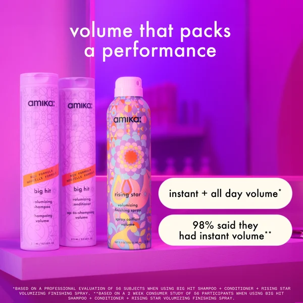 Amika Big Hit Volumising Shampoo 275ml