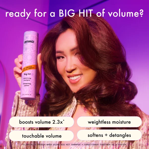 Amika Big Hit Volumising Shampoo 275ml