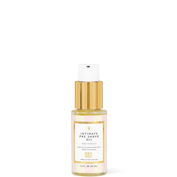 DeoDoc Intimate Pre Shave Oil - Fresh Coconut