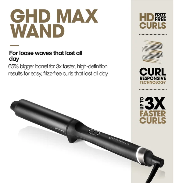 Ghd Chronos Curve Max Wand - 38mm Hair Curler