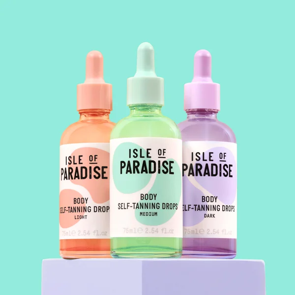 Isle Of Paradise Body Drops 75ml - Medium