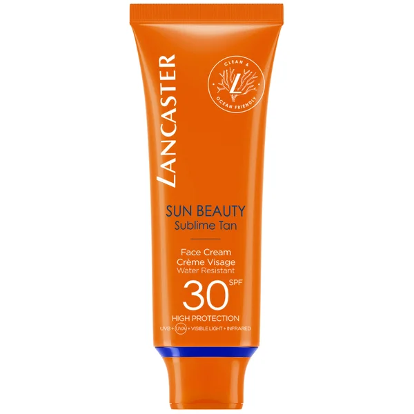 Lancaster Sun Beauty Face Cream SPF30 50ml Lancaster Sun Beauty Face Cream SPF30 50ml