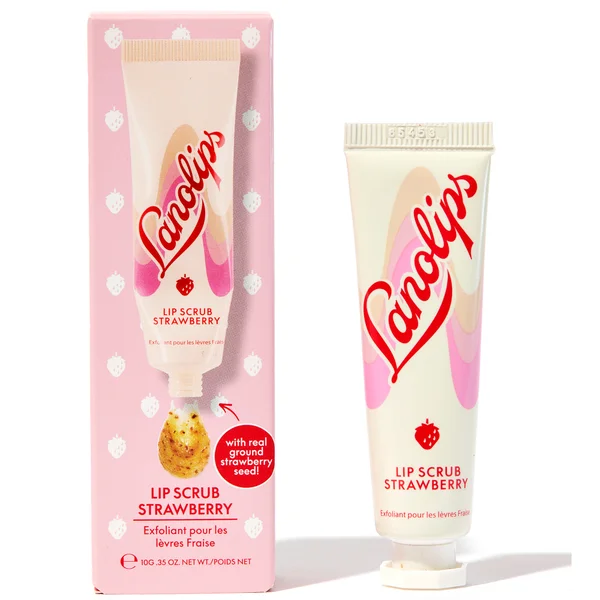 Lanolips Lip Scrub Strawberry 10g