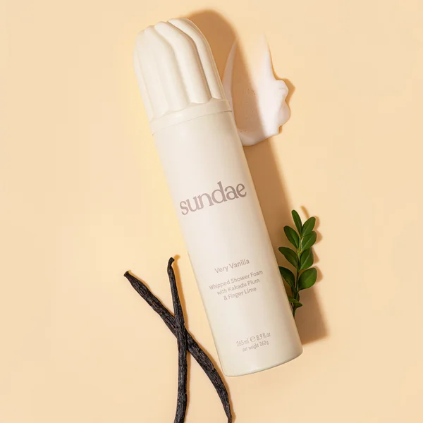 SUNDAE Very Vanilla Whipped Shower Foam 260ml
