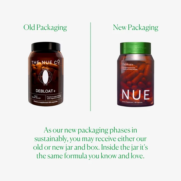 The Nue Co. Debloat (60 Capsules)