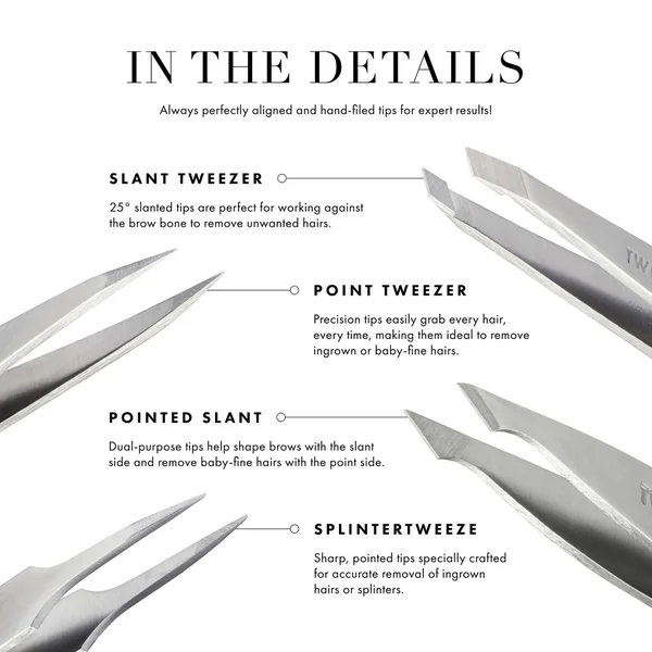Tweezerman Slant Tweezer 1230-BR - Midnight Sky