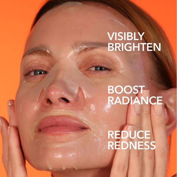 Dr Dennis Gross Skincare Vitamin C And Lactic Biocellulose Brightening Treatment Mask 10ml