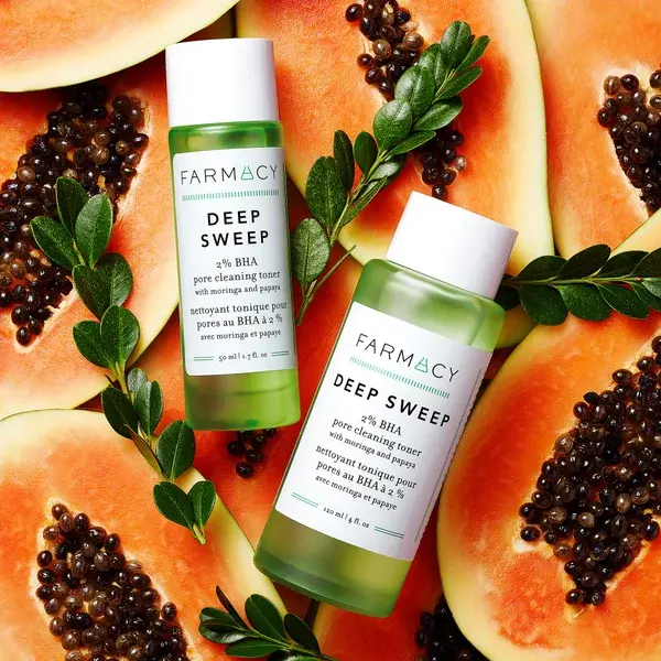 FARMACY Deep Sweep 2% BHA Pore Cleaning Toner With Moringa And Papaya - 120ml