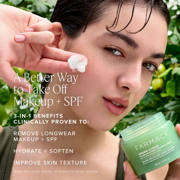 Farmacy Green Clean Cleansing Balm - Fragrance Free 100ml