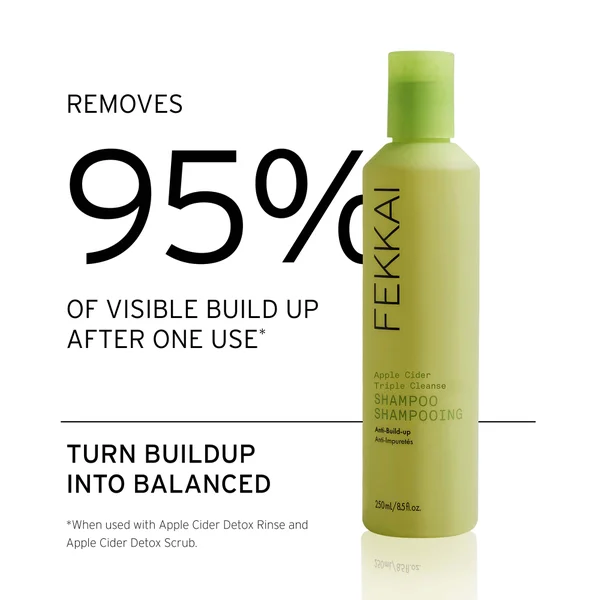 Fekkai Apple Cider Triple Cleanse Shampoo 250ml