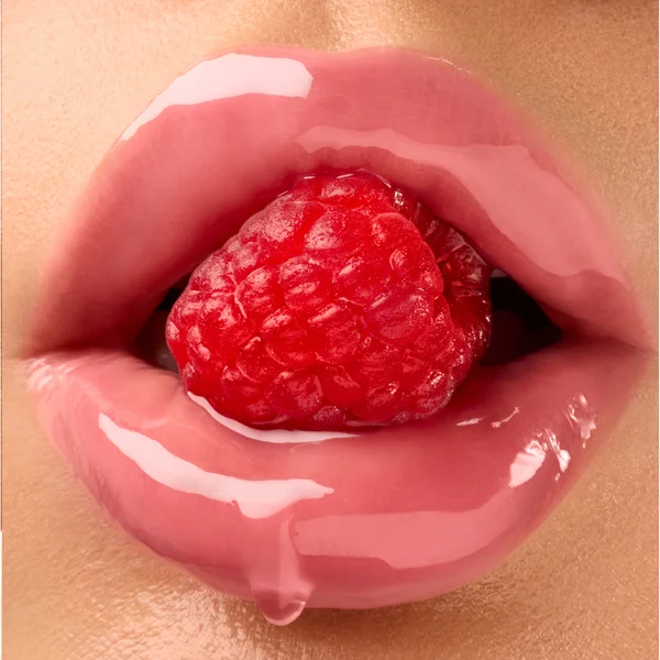 Gisou Honey Infused Lip Oil 8ml - Raspberry Swirl