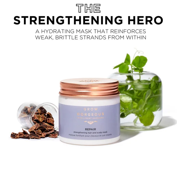 Grow Gorgeous Repair Strengthening Hair And Scalp Mask 200ml