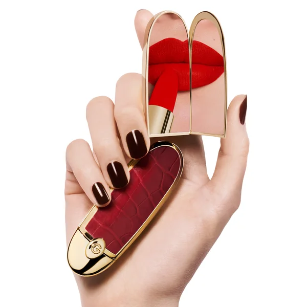 GUERLAIN Rouge G - The Double Mirror Jewel Case- Le Croco