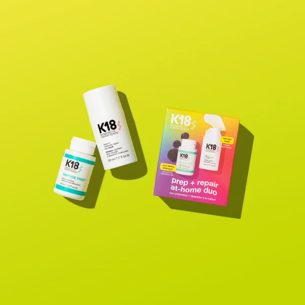 K18 Biomimetic Hairscience Prep + Repair At Home Duo