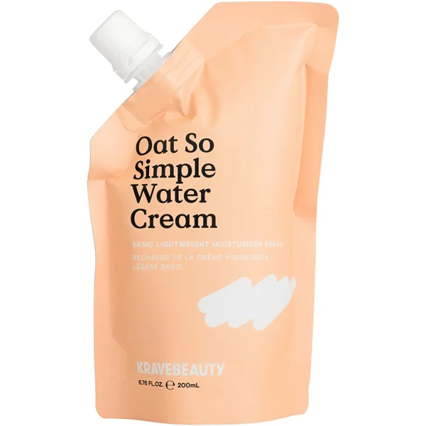 Krave Beauty Oat So Simple Water Cream Refill Pouch 200ml