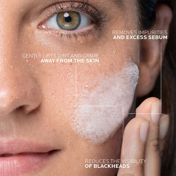 La Roche-Posay Effaclar Purifying Foaming Gel Cleanser For Oily Blemish-Prone Skin 400ml