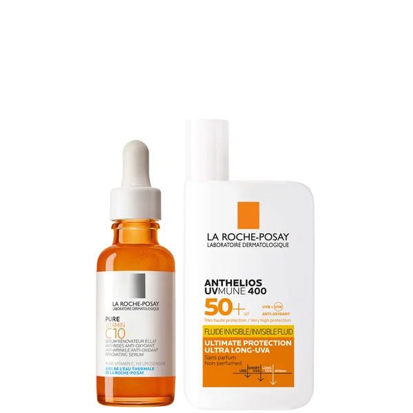 La Roche-Posay Morning Hydrate and SPF Protect Routine Bundle