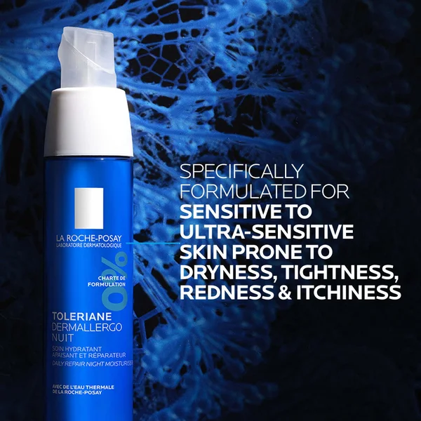 La Roche-Posay Toleriane Dermallergo Night Cream For Sensitive Skin 40ml