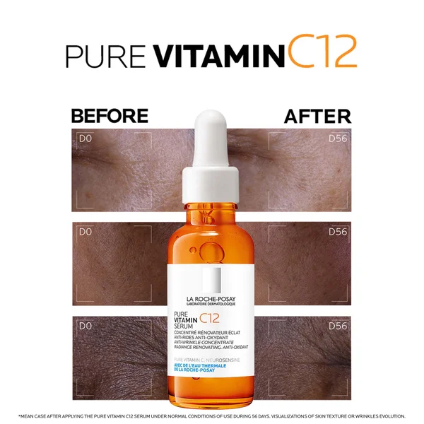 La Roche-Posay Vitamin C12 Serum Anti-Wrinkle And Radiance Restoring Serum 30ml