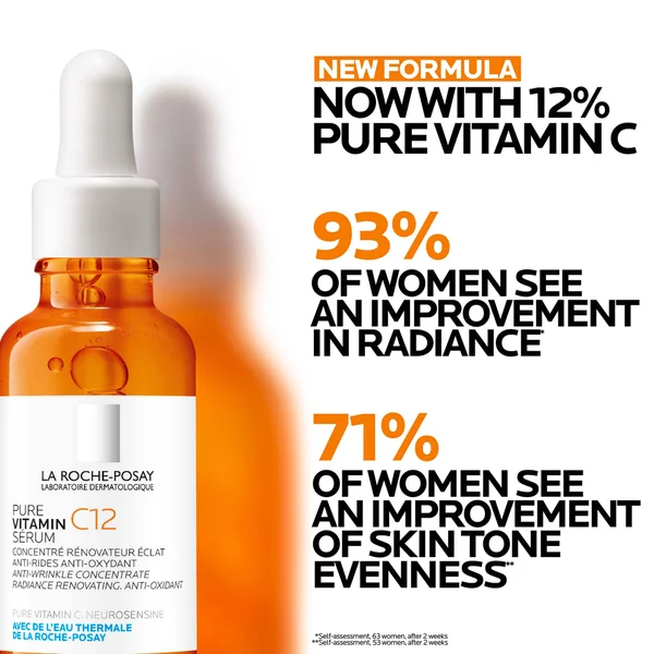 La Roche-Posay Vitamin C12 Serum Anti-Wrinkle And Radiance Restoring Serum 30ml