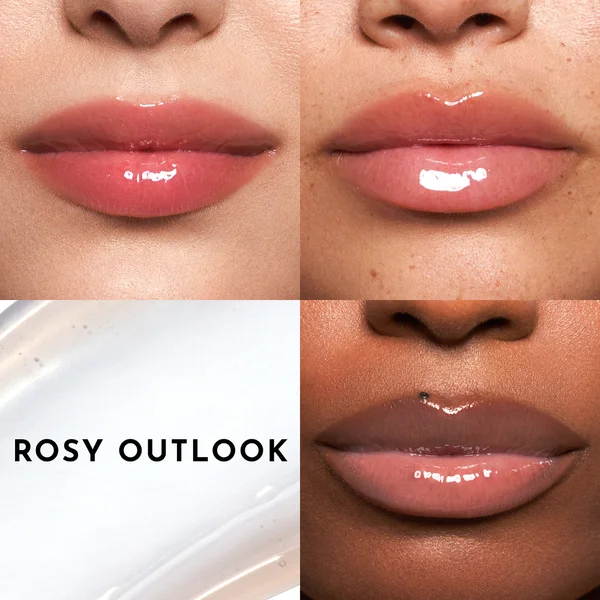 LAWLESS BEAUTY Forget The Filler Lip Plumper Line Smoothing Gloss - Mini Rosy Outlook 1.7ml