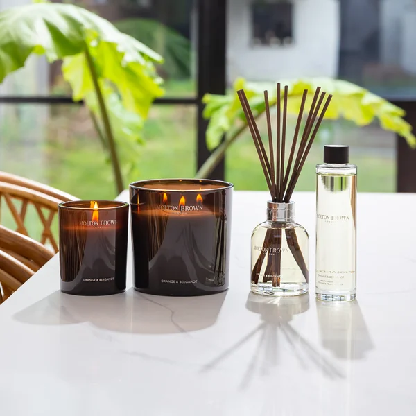 Molton Brown Orange And Bergamot Luxury Scented Triple Wick Candle 600g