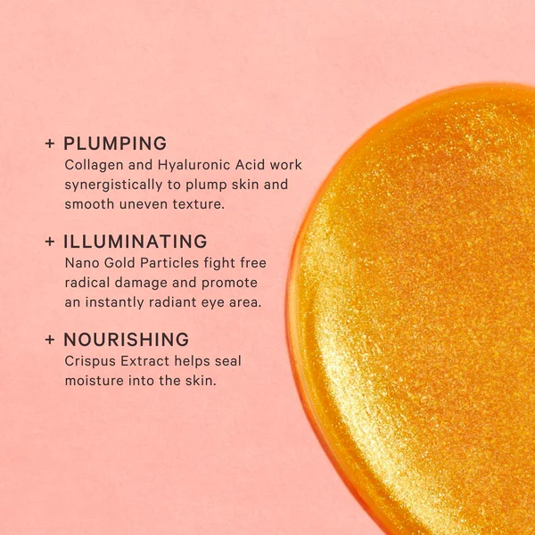 MZ Skin Hydra-Bright Golden Eye Treatment Mask (Pack Of 5)