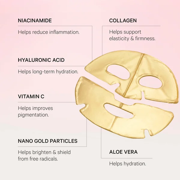 MZ Skin Hydra-Lift Golden Facial Treatment Mask