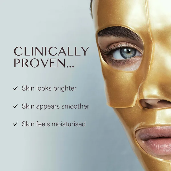MZ Skin Hydra-Lift Golden Facial Treatment Mask (Pack Of 5)
