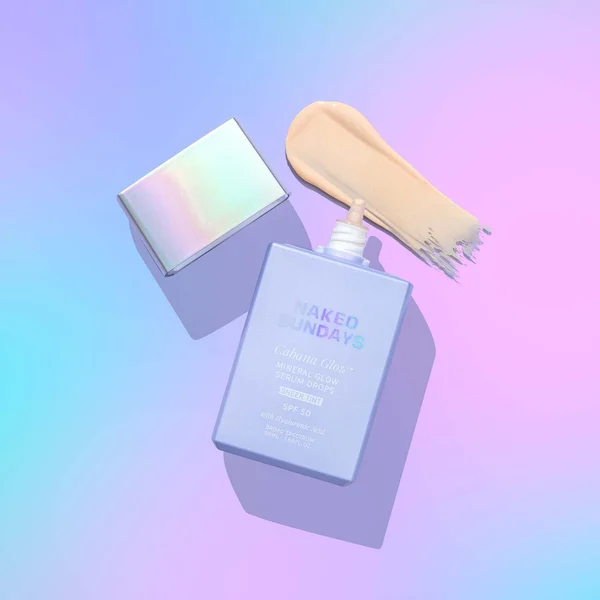 Naked Sundays ‘Cabana Glow’ Mineral Glow Serum Drops SPF50 Sheer 40ml
