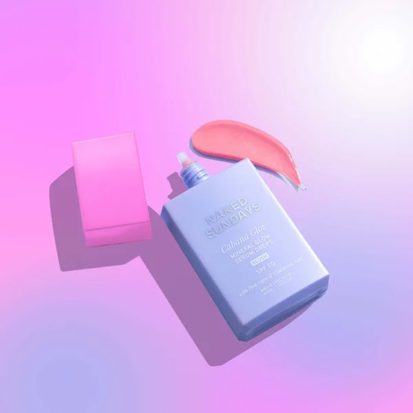 Naked Sundays ‘Cabana Glow’ Mineral Glow Serum SPF50 Blush Drops