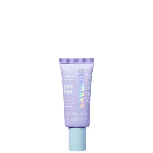 Naked Sundays SPF50+ 100% Mineral Priming Lotion Sunscreen 20ml