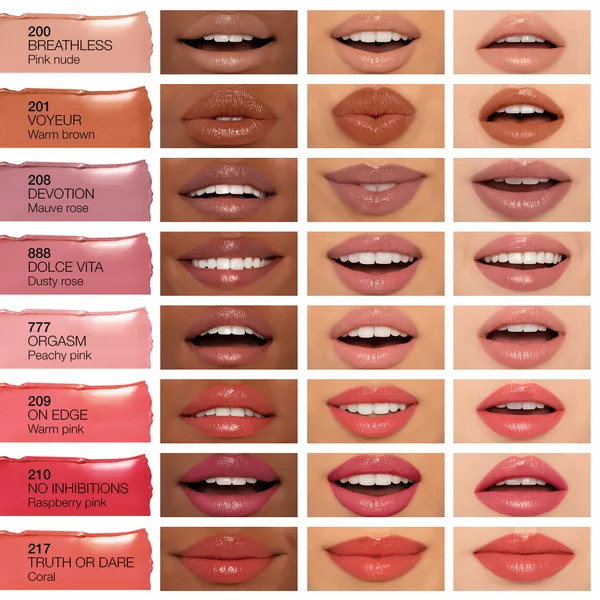 NARS Afterglow Sensual Shine Lipstick 1.5g (Various Shades)